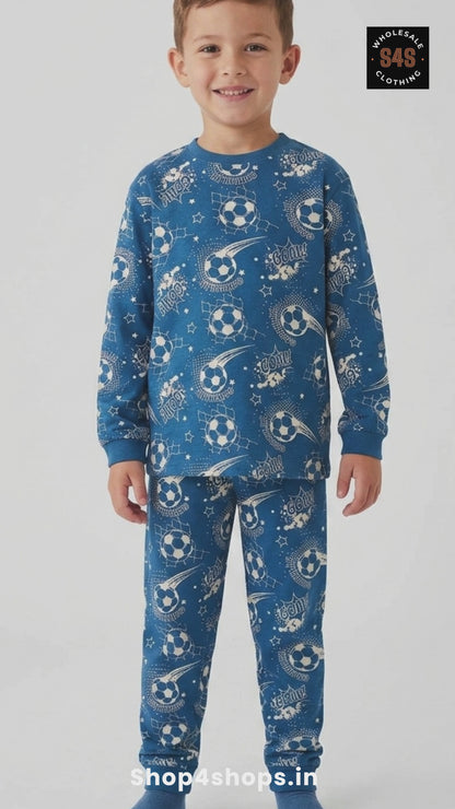 Boys Printed Pyjama Set