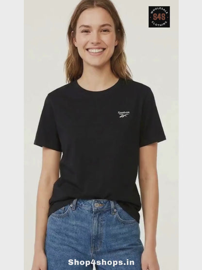 Ladies Crew Neck Printed T-Shirt