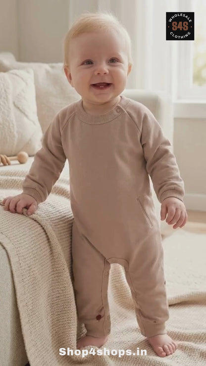 Baby Drop Needle Playsuits Mixed