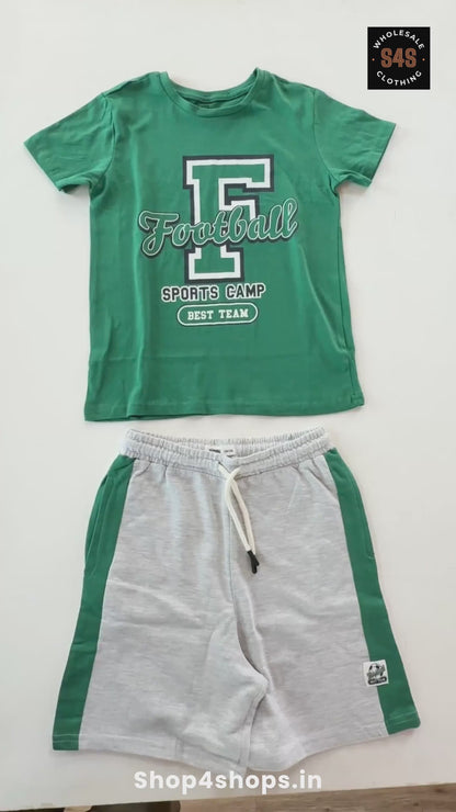 Boys 2 Pc Set T-Shirt and Shorts