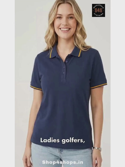 Ladies Collar T-Shirt