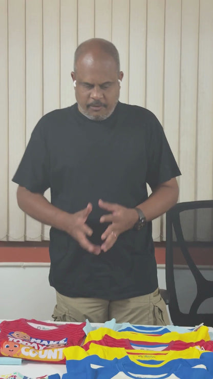 Boys French Terry Striped Jogger