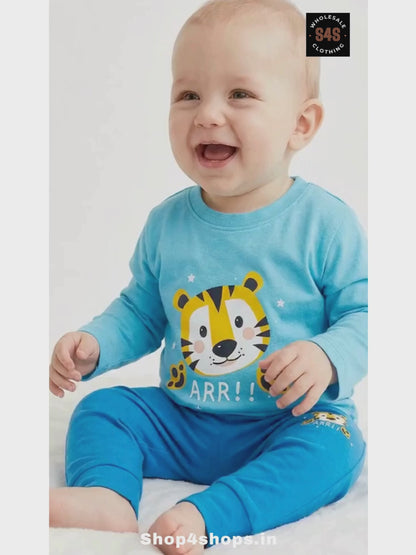 Baby Boy Printed Pyjama Set