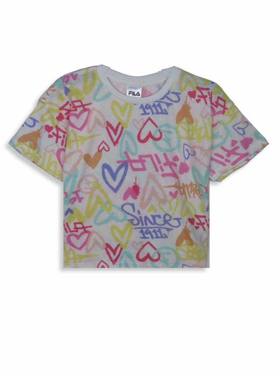 Girls Crop T Shirts Assorted