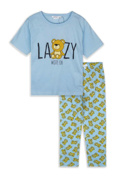 Girls Printed Pyjama Set