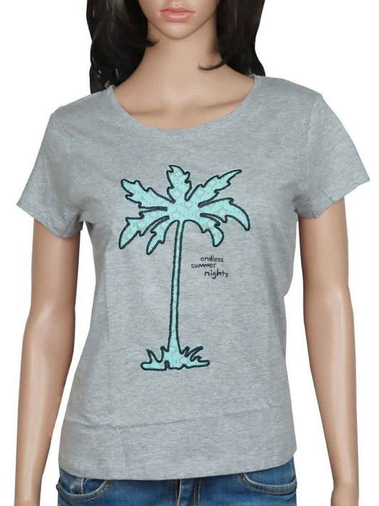 Ladies Printed and Applique T Shirts