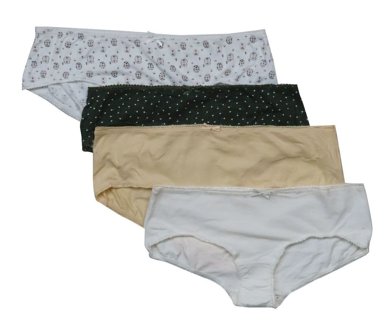 Ladies 3 pack Stretch Hipsters