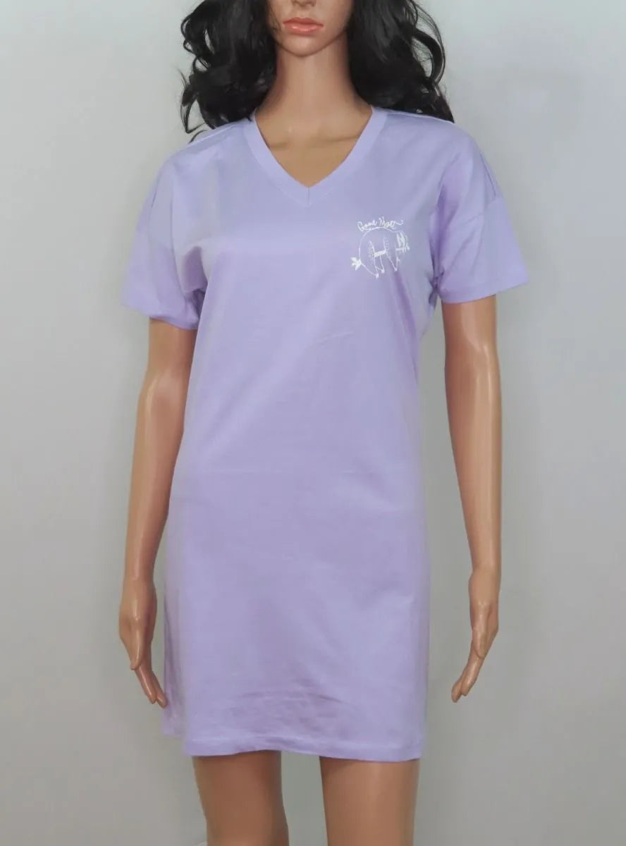 Womens Printed Nightshirt