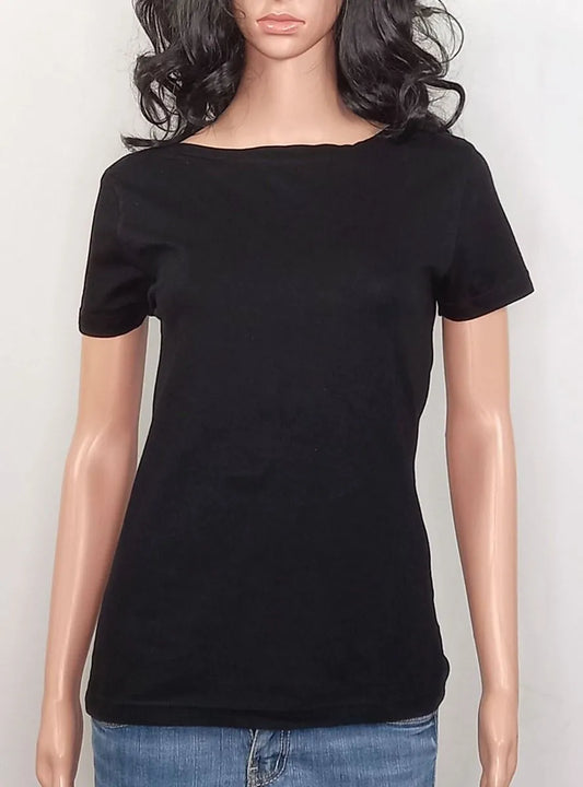 Ladies Stretch T Shirt Black