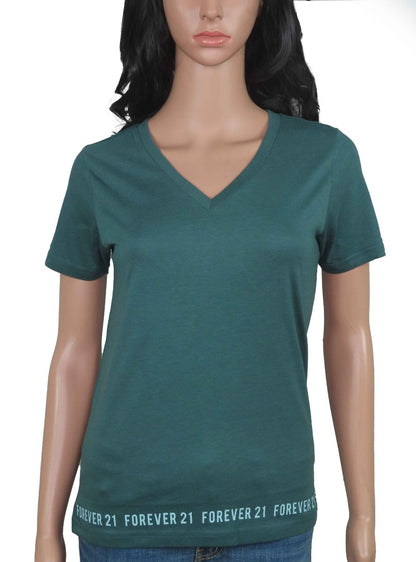 Ladies V Neck Mixed T Shirts