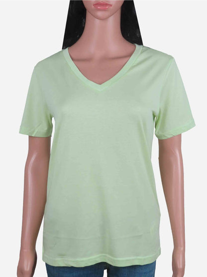 Ladies V Neck Mixed T Shirts