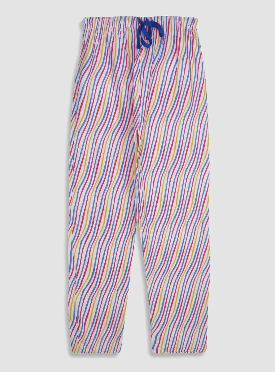 Ladies Multi Striped Lounge Pant